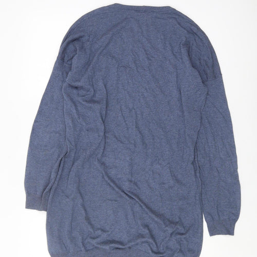 Wrap Women's Blue Star Pullover Jumper, Size S