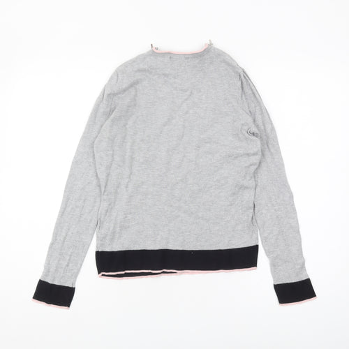 Debenhams Women's Grey Pullover Jumper Size 12