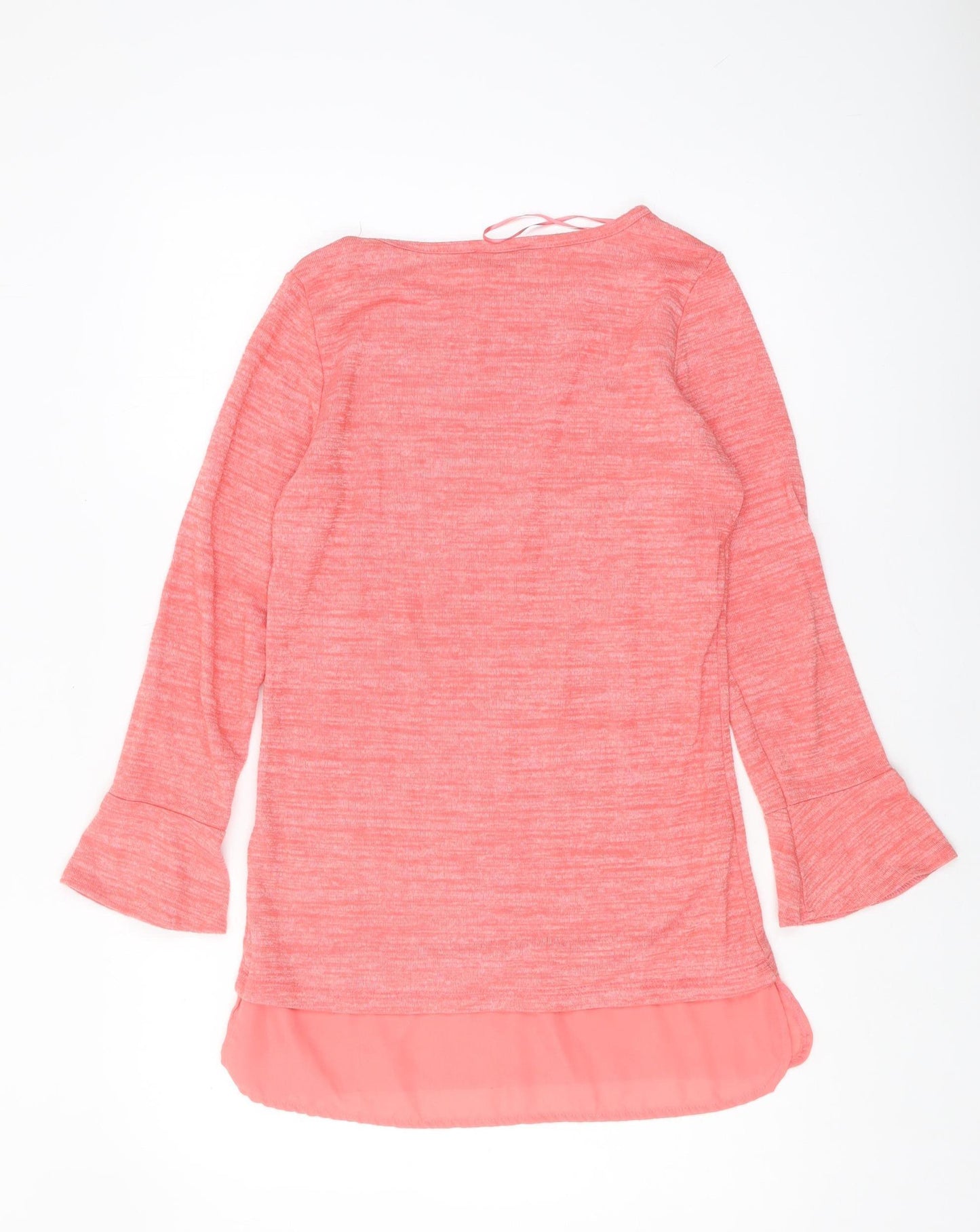 Klass Women's Pink Tunic Blouse, S, Spring-Summer