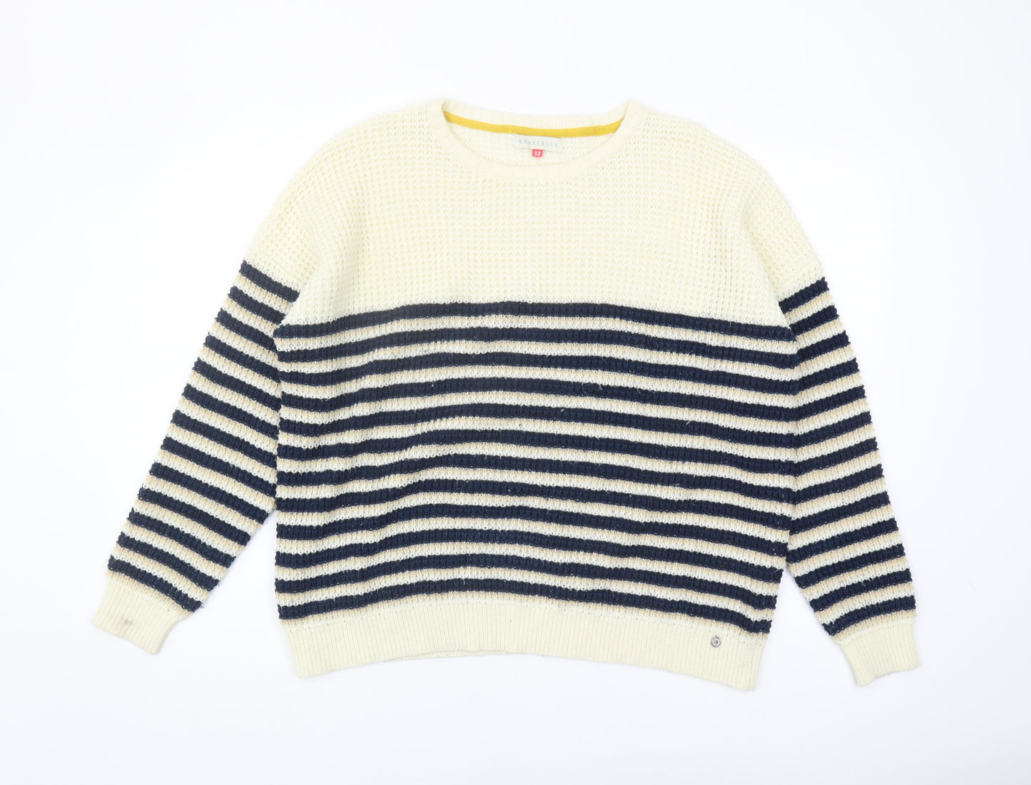 Brakeburn Women's Multicoloured Pullover Jumper, Size 12