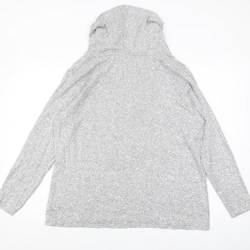 Isle Essentials Women's Grey Pullover Jumper M