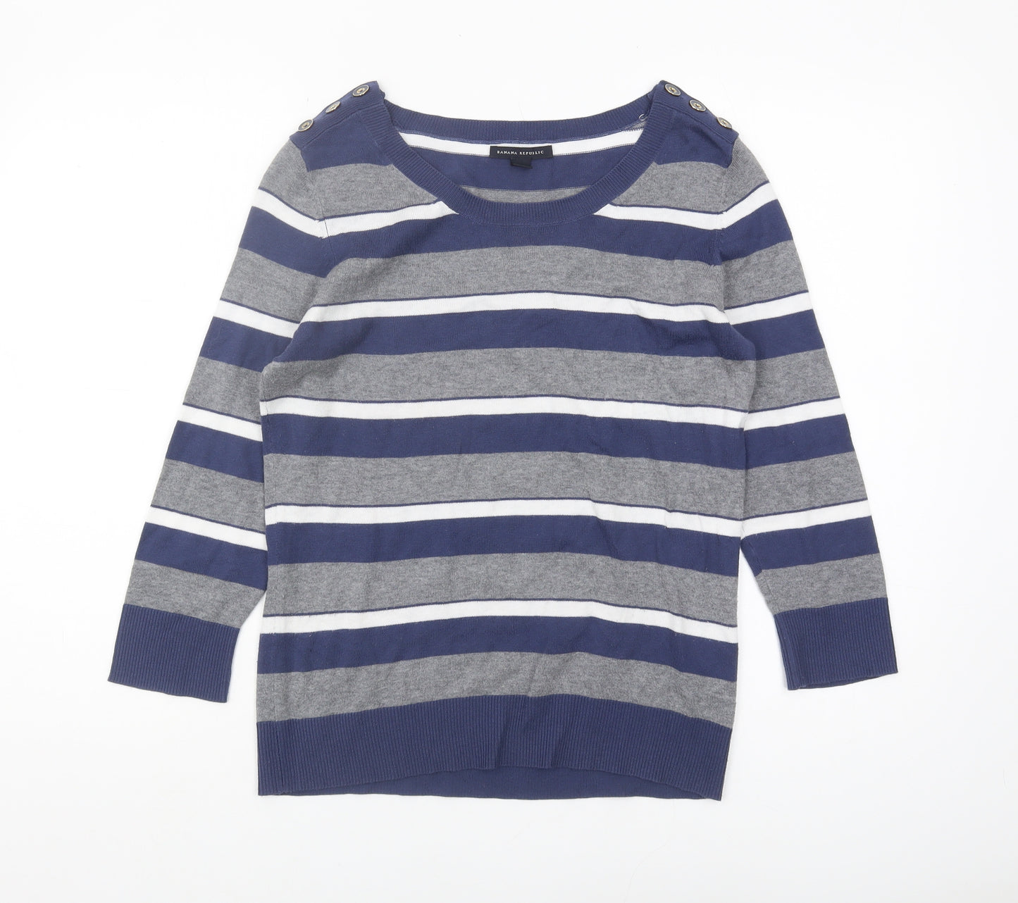 Banana Republic Women's Multicoloured Stripe Jumper