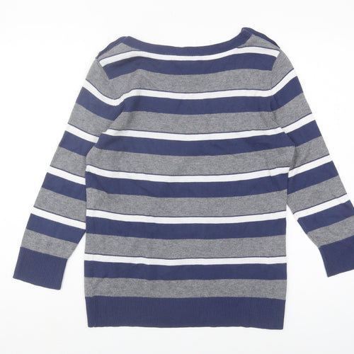 Banana Republic Women's Multicoloured Stripe Jumper