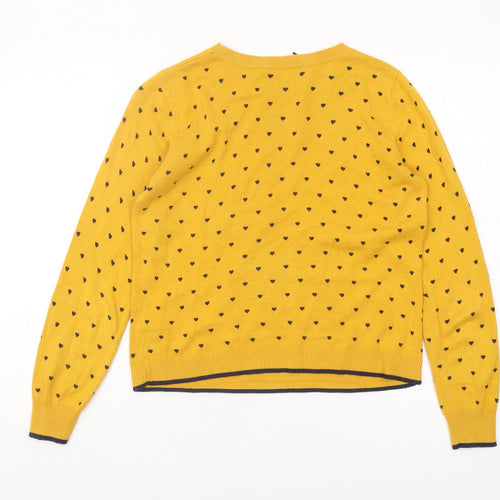 Oasis Women's Yellow Pullover Jumper S