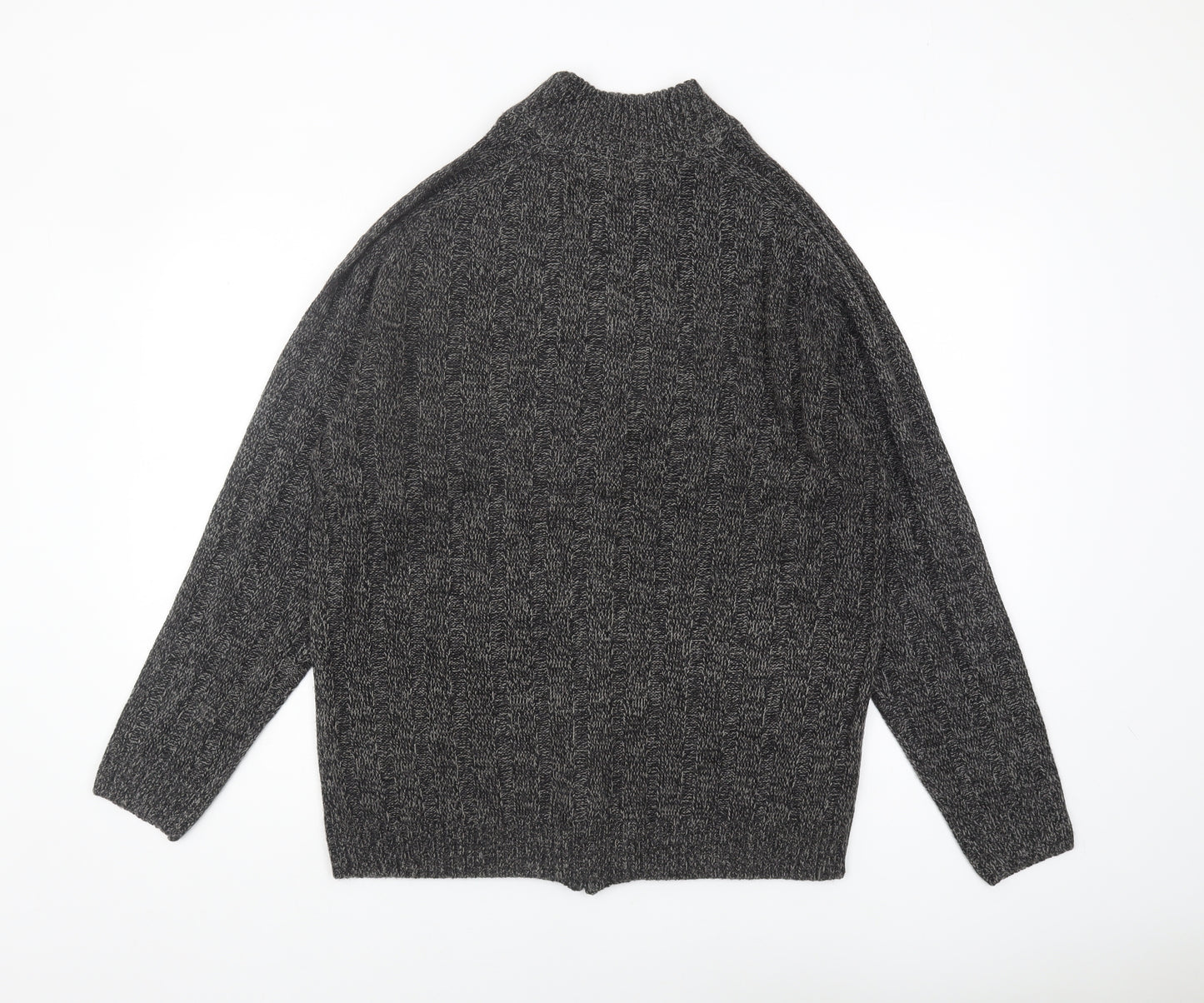 Kensington Eastside Men's Grey XL Full Zip Jumper