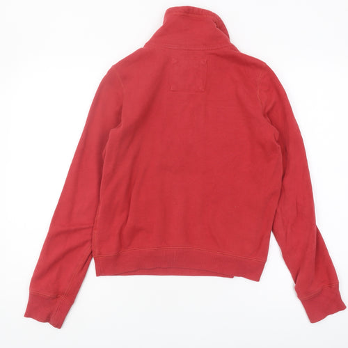 Abercrombie & Fitch Red Women's Pullover Sweatshirt, M