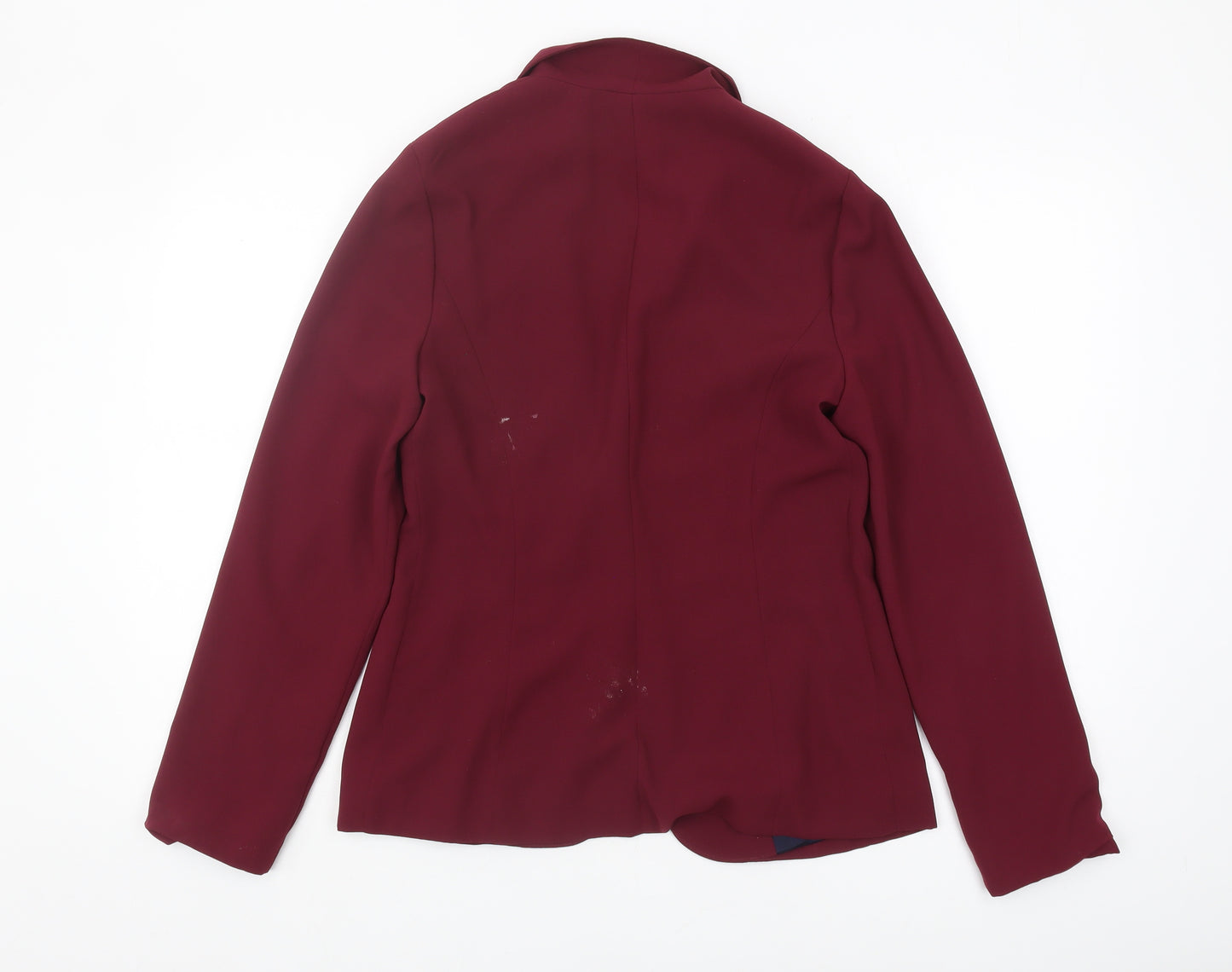 New Look Women's Red Blazer, Size 10, Lined