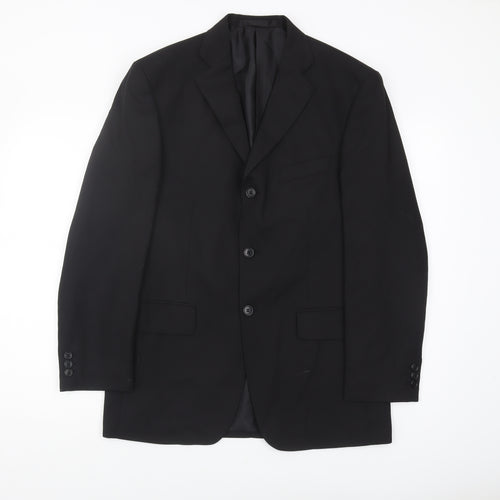 Marks & Spencer Men's Black Short Blazer 38S