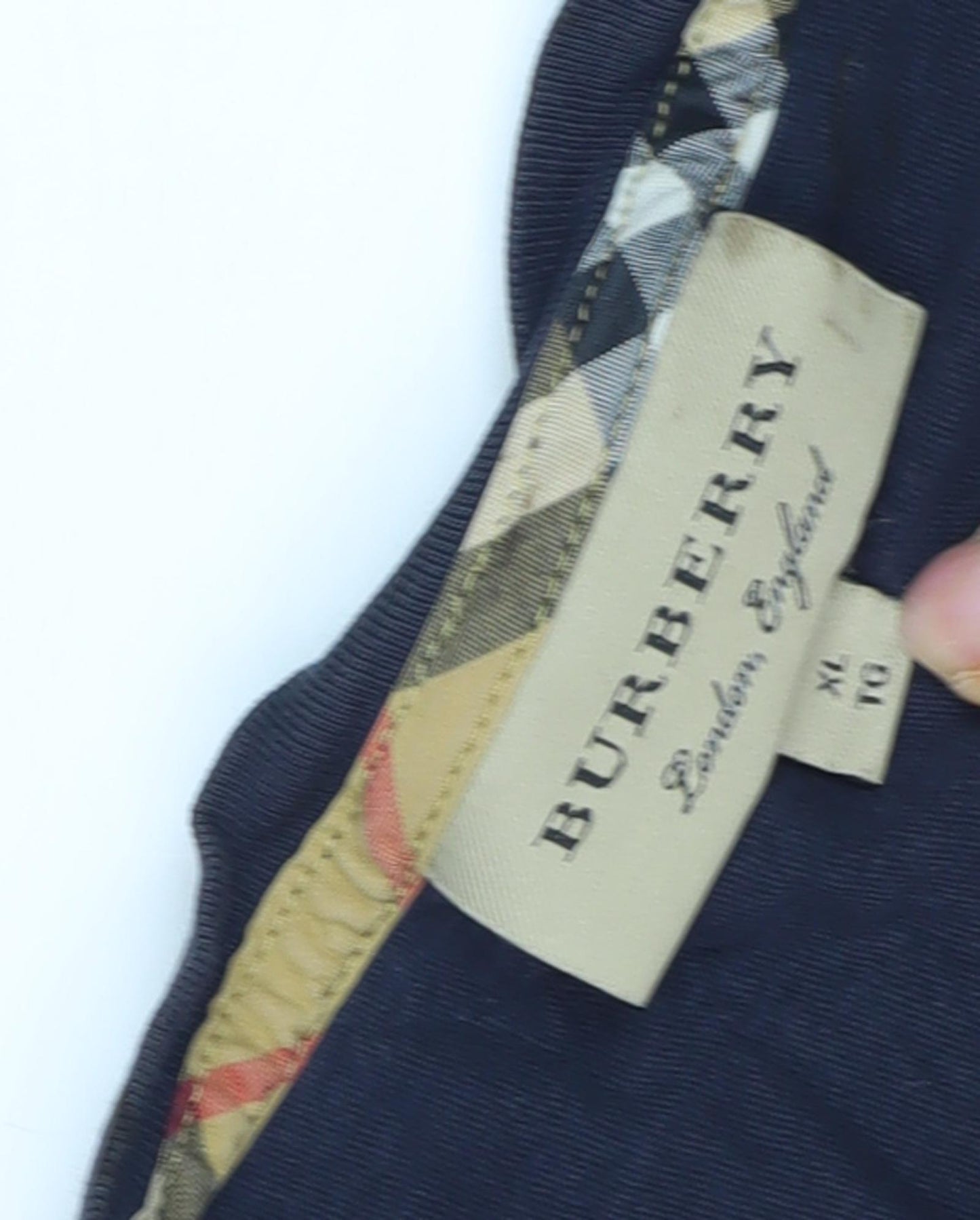 Burberry Men's Blue XL T-Shirt, Short Sleeve Cotton