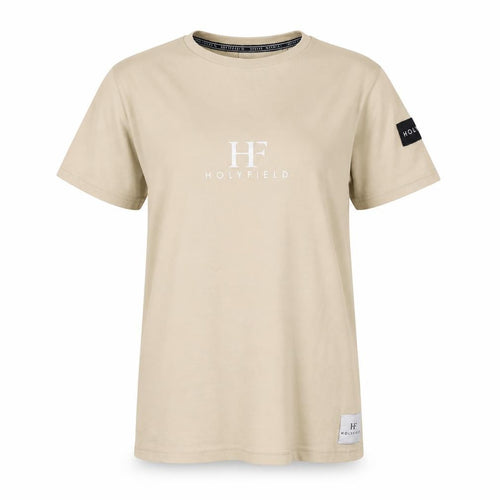 Holyfield Unisex Kids Beige Cotton T-Shirt XS Casual