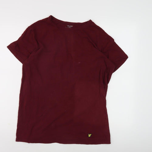 Lyle & Scott Men's Red Small T-Shirt