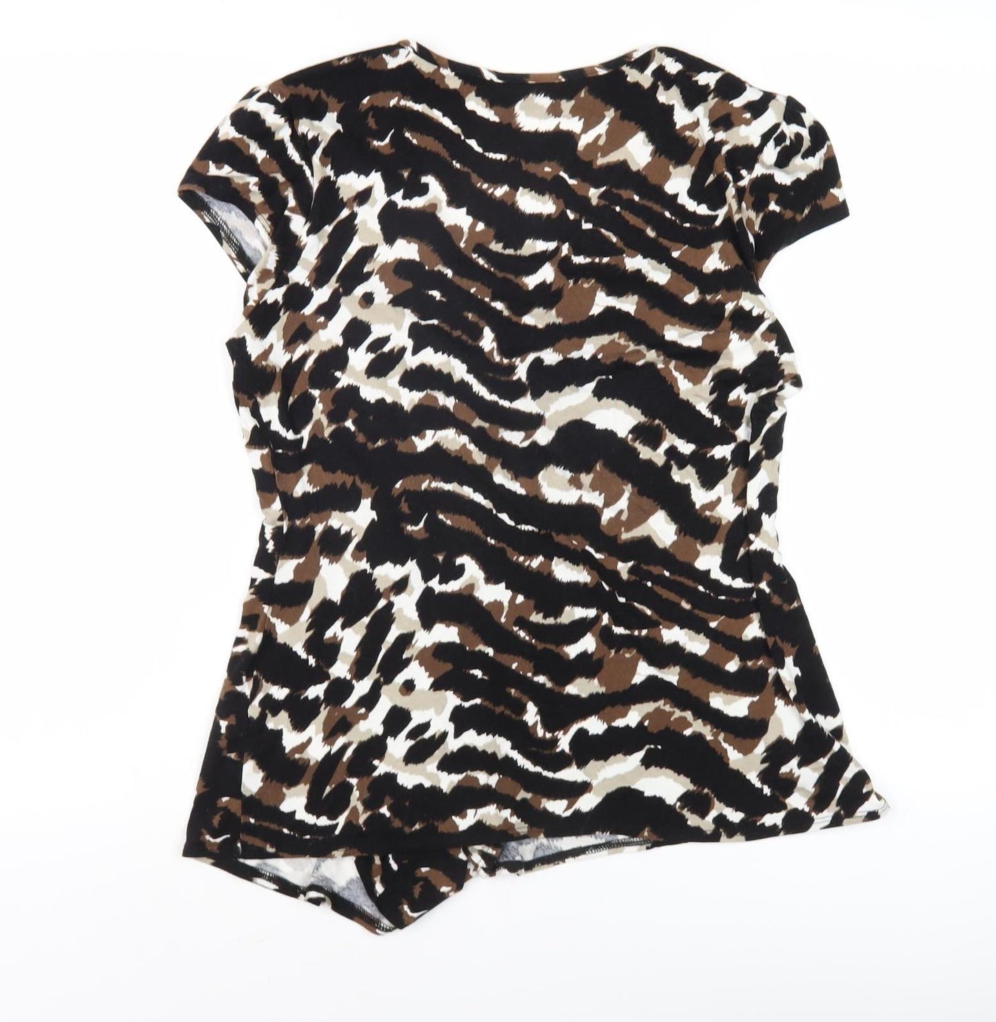 Wallis Women's Multicoloured Animal Print Top M