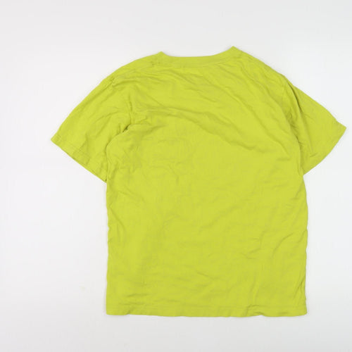 UNIQLO Boys Green T-Shirt - Splatoon, 13 Years