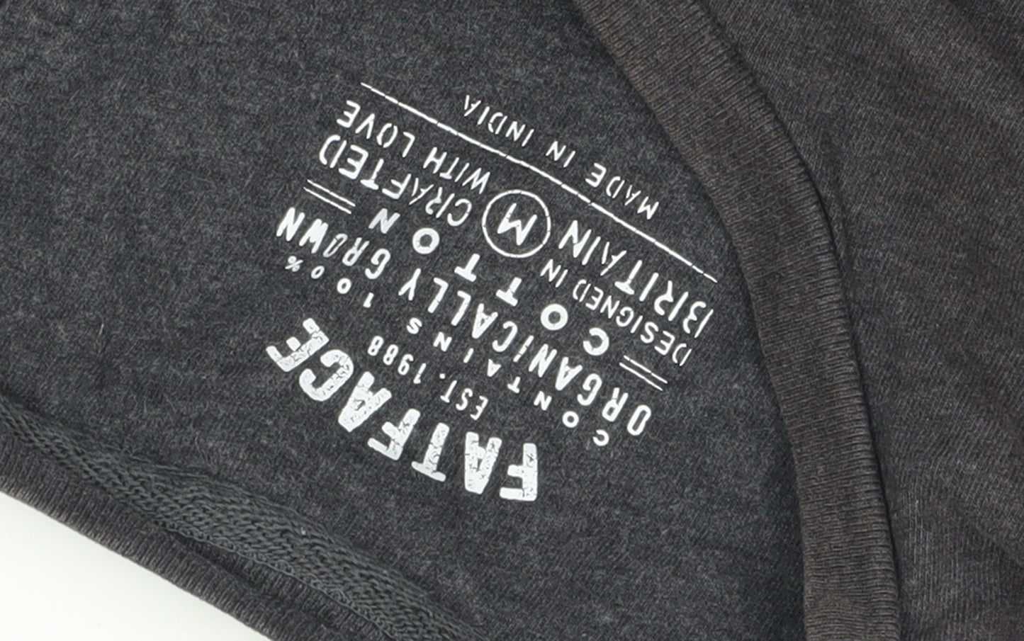FatFace Men's Grey Crew Neck Logo T-Shirt, Size M