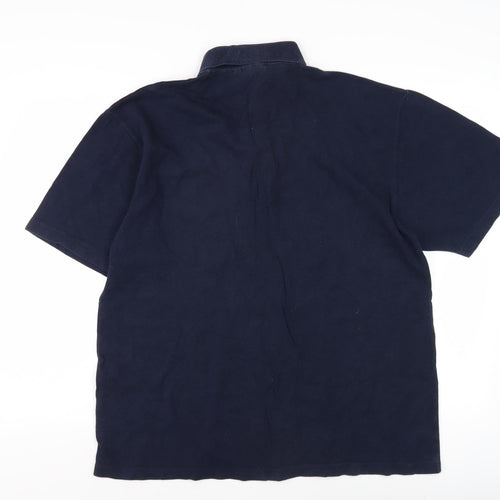 Stoke City Men's Navy Polo Shirt 2XL Short Sleeve
