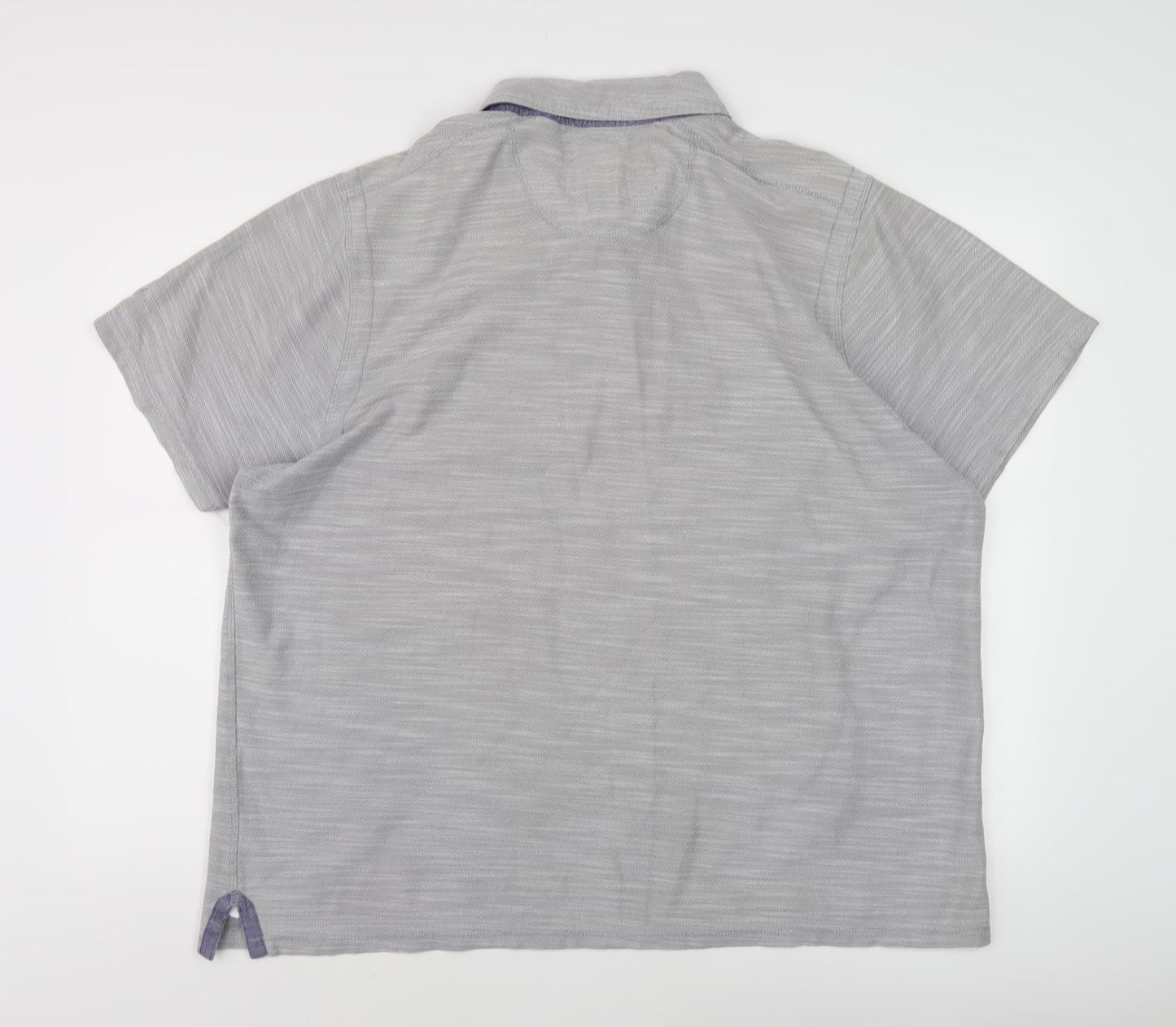 Montana Grey Men's 2XL Polo Shirt, Short Sleeve, Casual