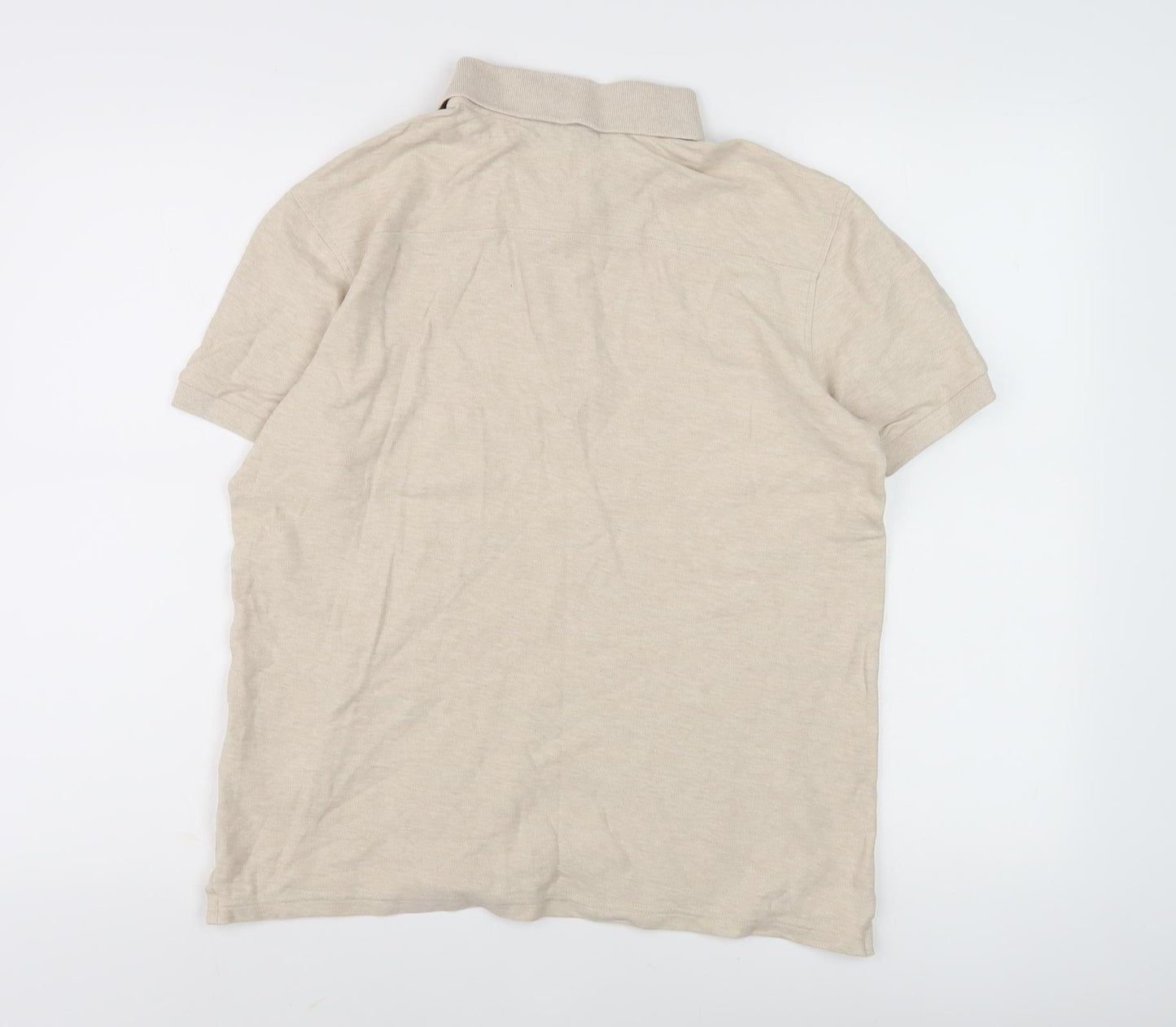 J.Lindeberg Unisex Beige Polo Shirt M Casual Wear