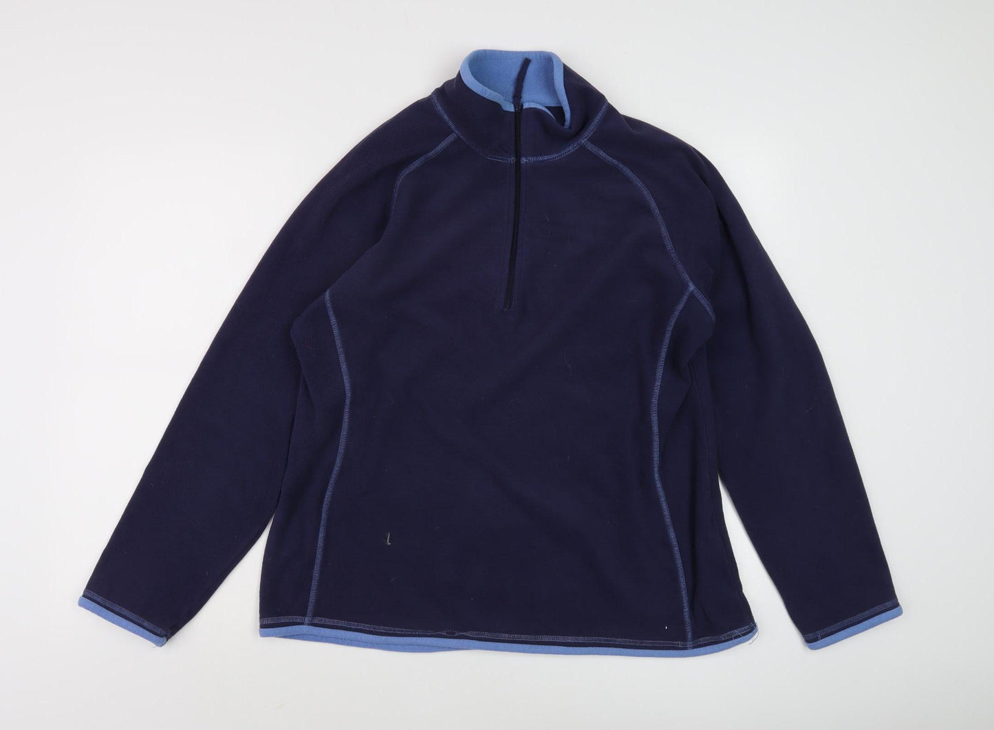 Mountain Warehouse Women’s Blue Fleece Sweatshirt Size 14