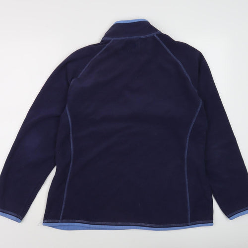 Mountain Warehouse Women’s Blue Fleece Sweatshirt Size 14