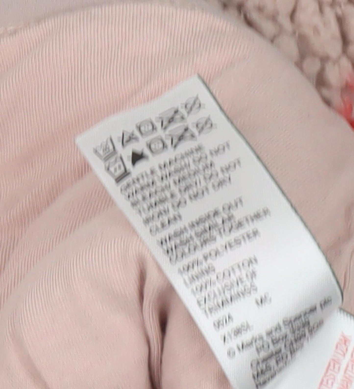 Marks and Spencer Girls Pink Heart Jacket, 12 Months