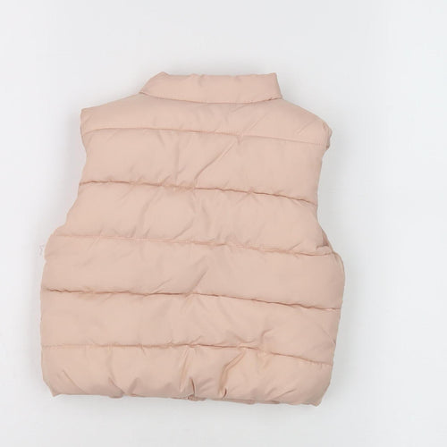 Marks and Spencer Pink Puffer Jacket, 9-12 Months, Unisex Toddler