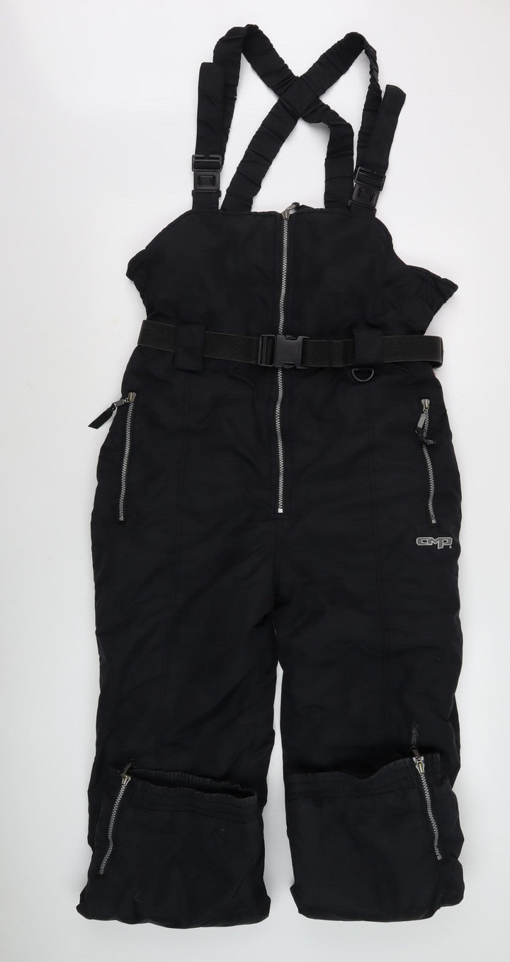 CMP Women's Black Dungarees Trousers Size L