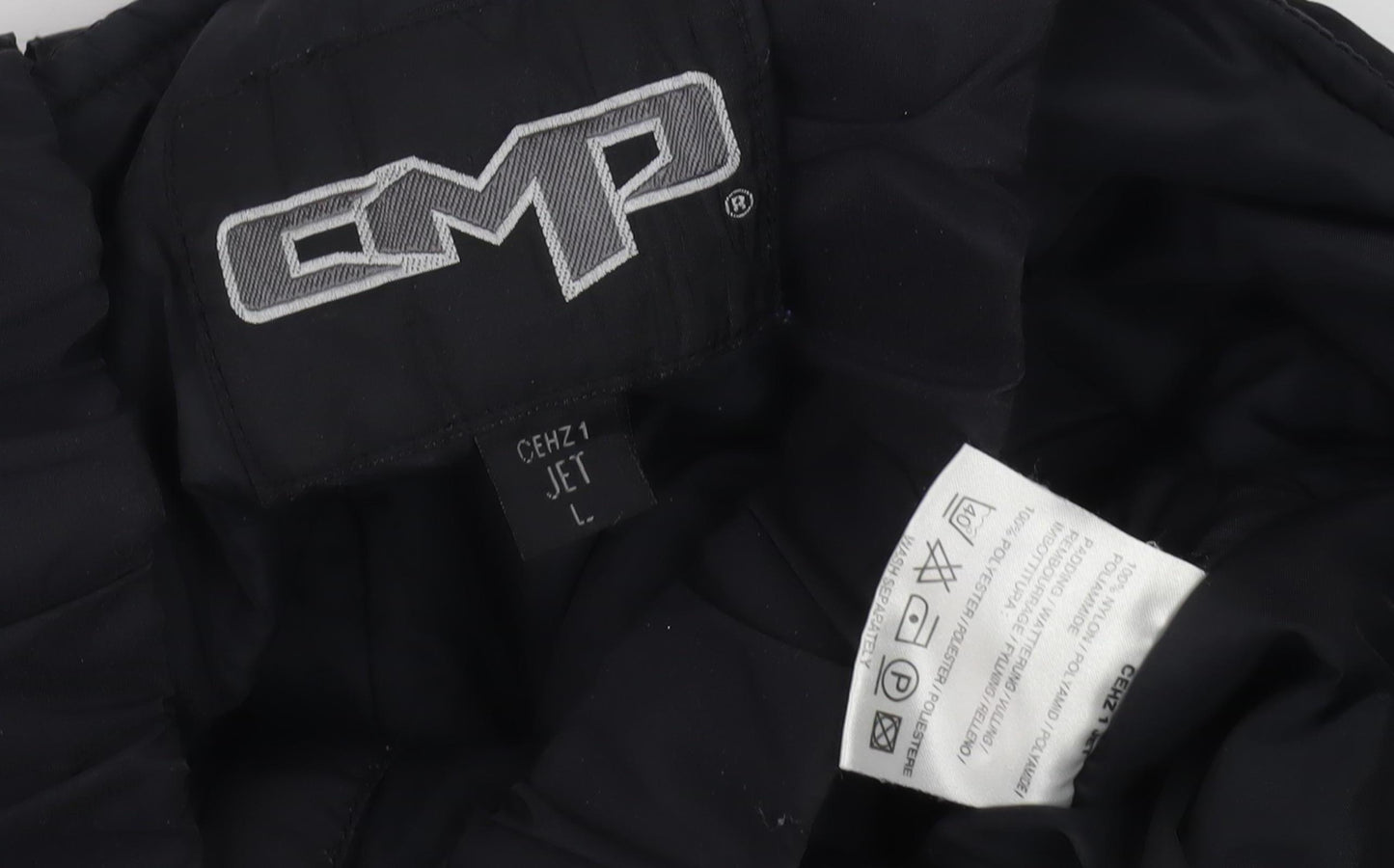 CMP Women's Black Dungarees Trousers Size L