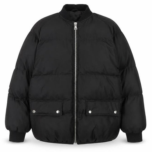 Missguided Women's Black Puffer Jacket Size 14