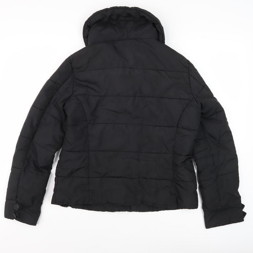 Per Una Women's Black Puffer Jacket Size 12