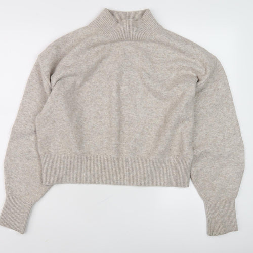 & Other Stories Women's Beige Wool Pullover Jumper, M