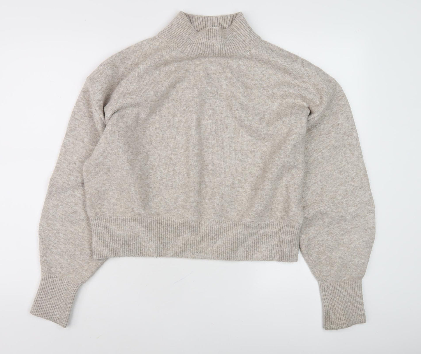 & Other Stories Women's Beige Wool Pullover Jumper, M