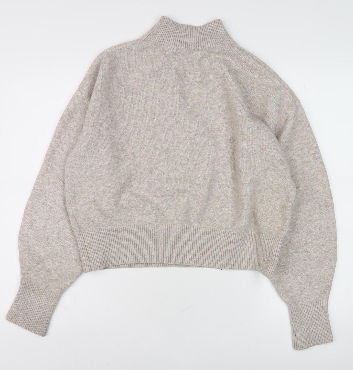 & Other Stories Women's Beige Wool Pullover Jumper, M