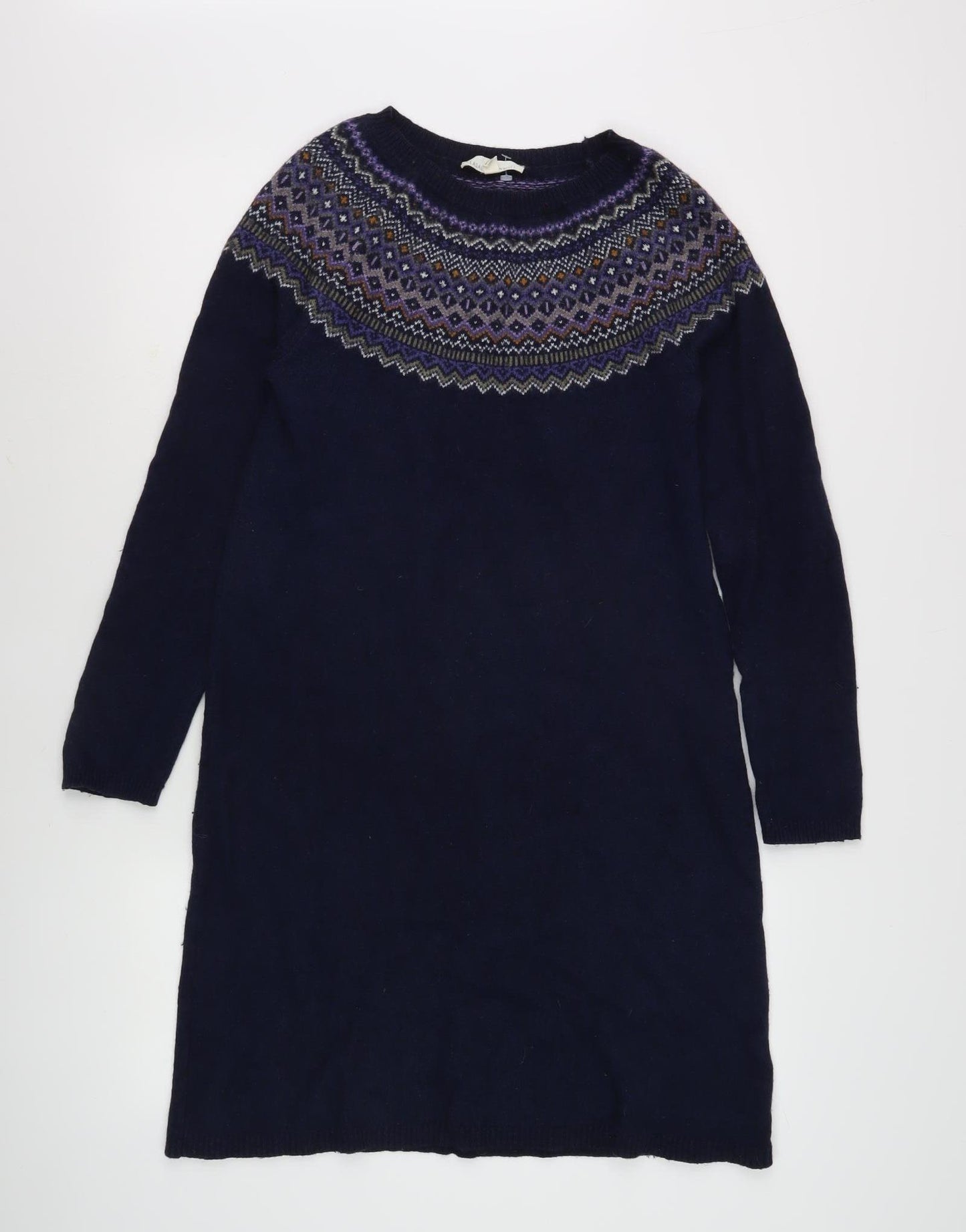Seasalt Cornwall Women's Black Jumper Dress Size 10