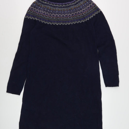Seasalt Cornwall Women's Black Jumper Dress Size 10