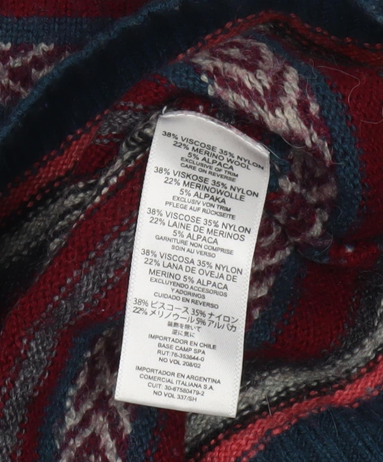 Sherpa Women's Multicoloured Pullover Jumper M