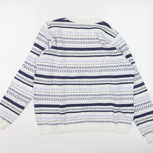 Yours Women's Multicoloured V-Neck Jumper