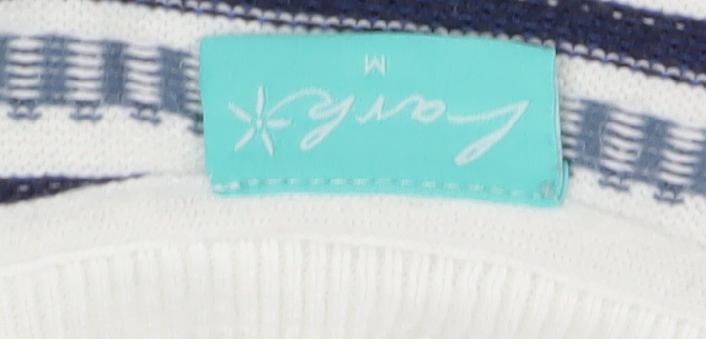 Yours Women's Multicoloured V-Neck Jumper