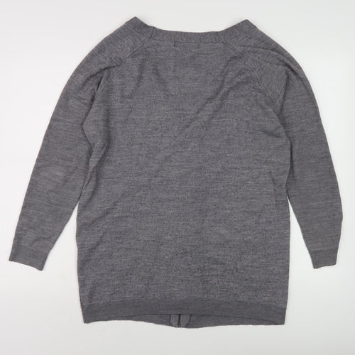 Limited Collection Grey Full Zip Women's Jumper Size 16