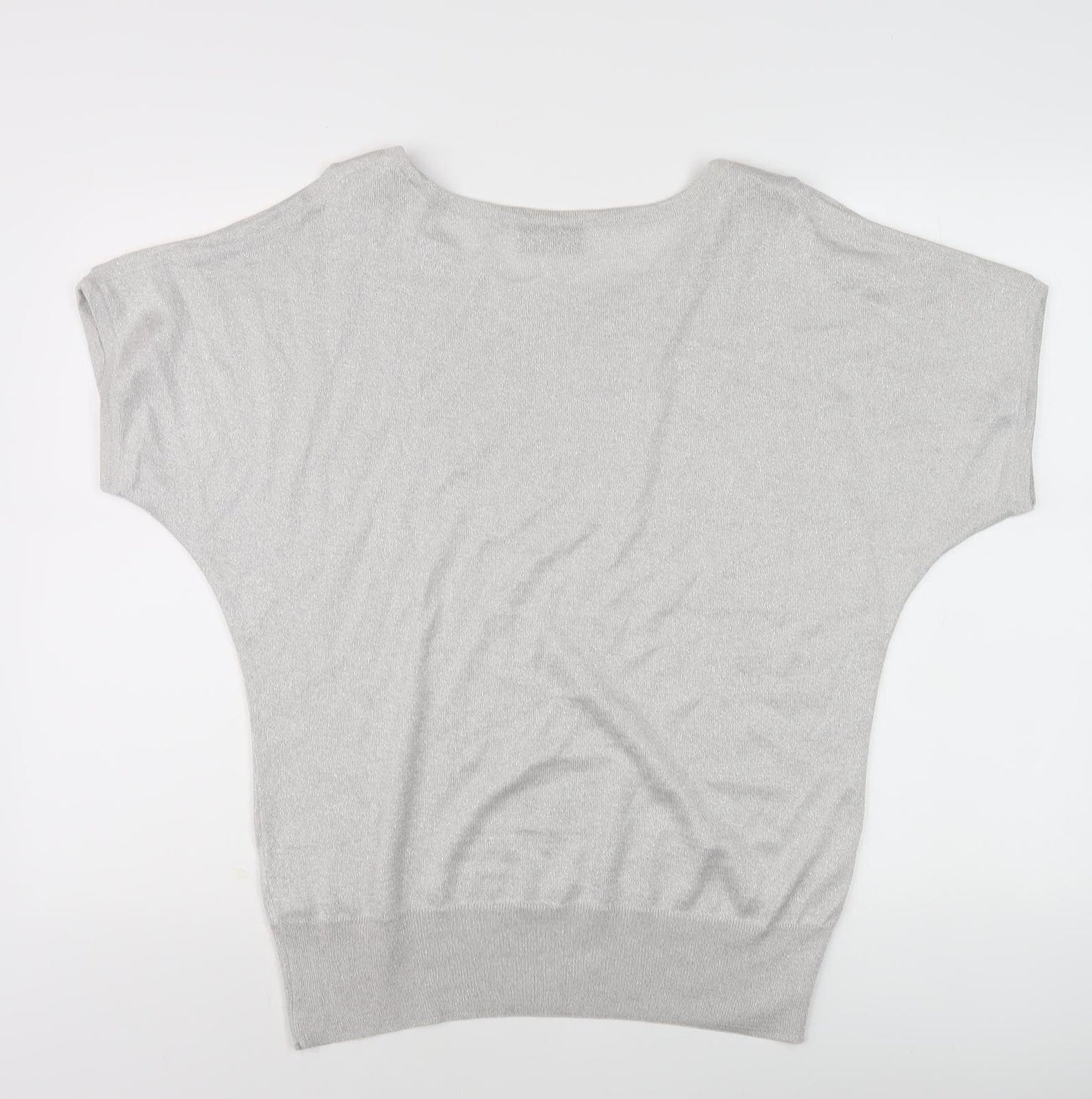 Wallis Women's Grey Pullover Jumper, Crew Neck, Size M