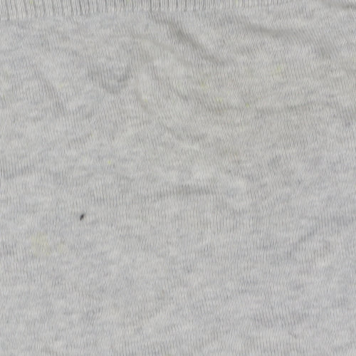 Hush Women’s Grey Rainbow Stripe Crew Neck Pullover XS