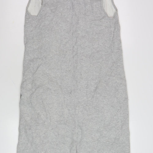 Mint Velvet Women's Grey Sleeveless Knit Vest - Size S