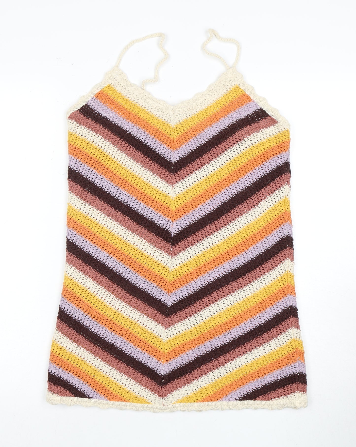 Ghanda Women's Multicoloured Mini Slip Dress S