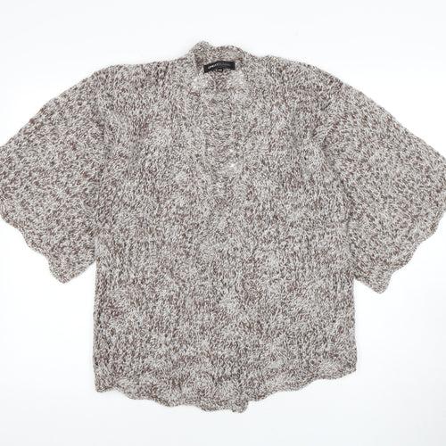Great Plains Women's Brown XS Chunky-Knit Jumper