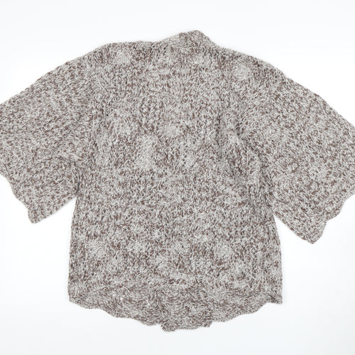Great Plains Women's Brown XS Chunky-Knit Jumper