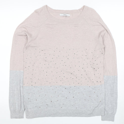 Next Women's Multicoloured Pullover Jumper Size 14