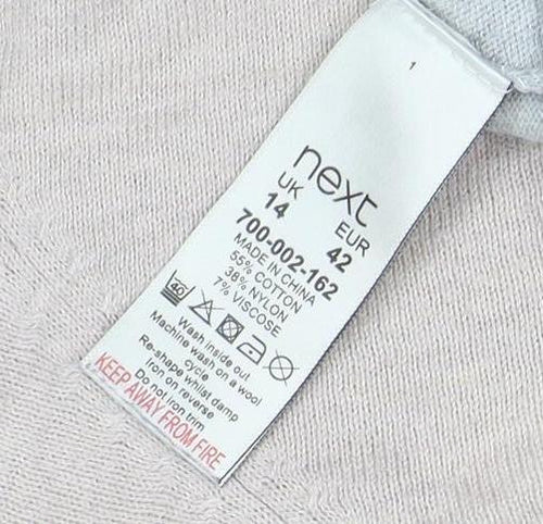 Next Women's Multicoloured Pullover Jumper Size 14