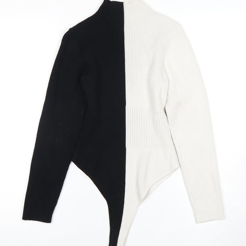 4th & Reckless Women's Petite Colourblock Bodysuit, Size 12