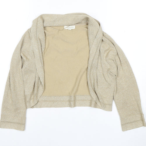 Noosnow Women's Beige Knit Cowl Neck Top (S)