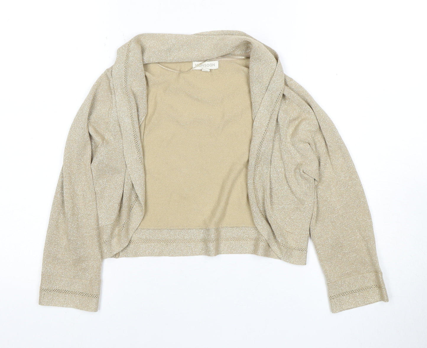 Noosnow Women's Beige Knit Cowl Neck Top (S)