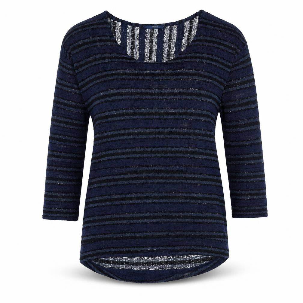 Next Women's Blue Striped Pullover Jumper Size 14